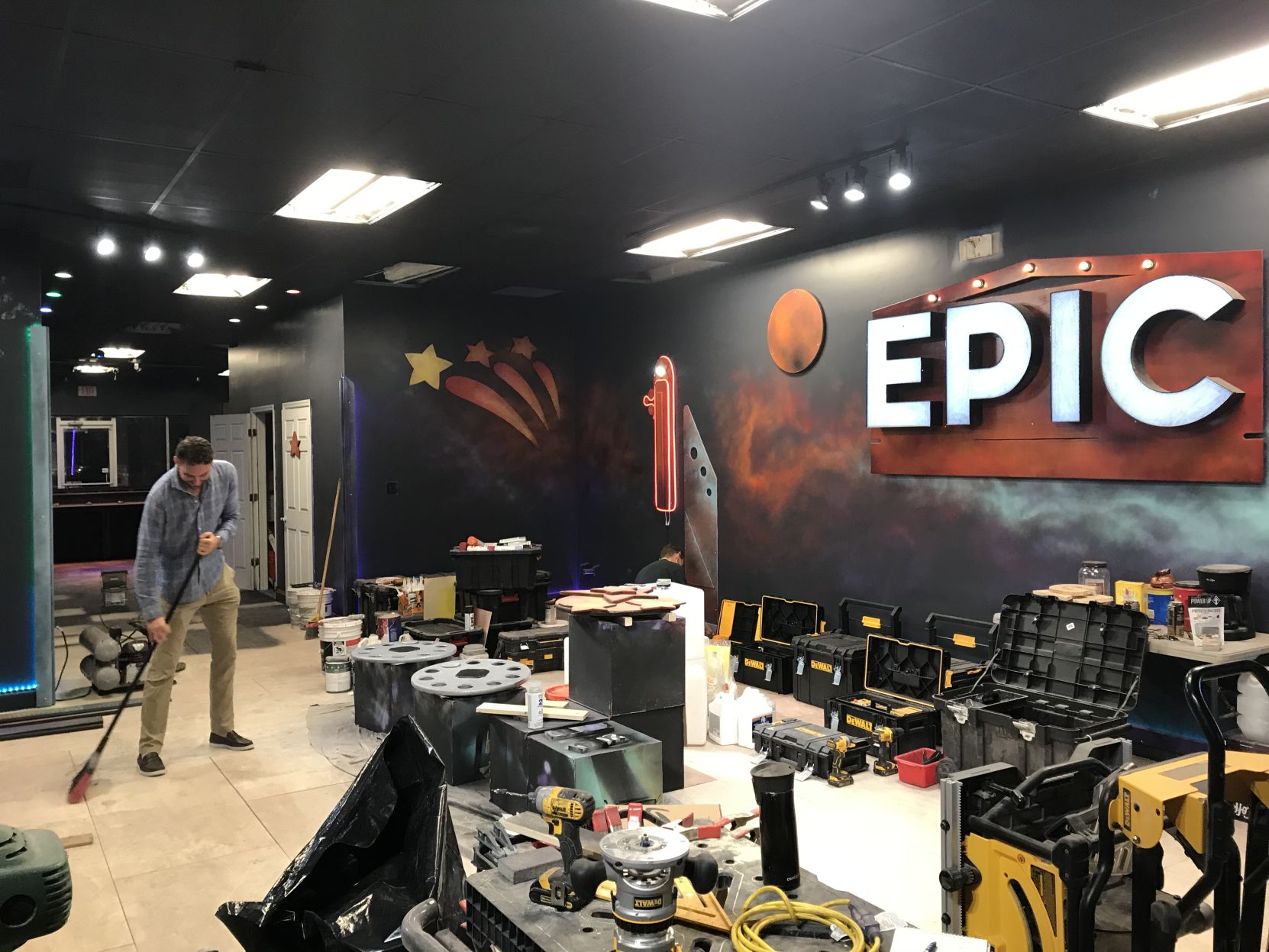 Jason Pap sweeps in his new Game Show entertainment venue in Mount Pleasant